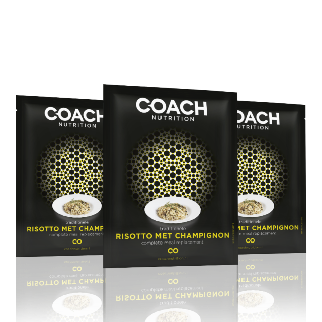 Coach Nutrition Maaltijden Risotto met champions